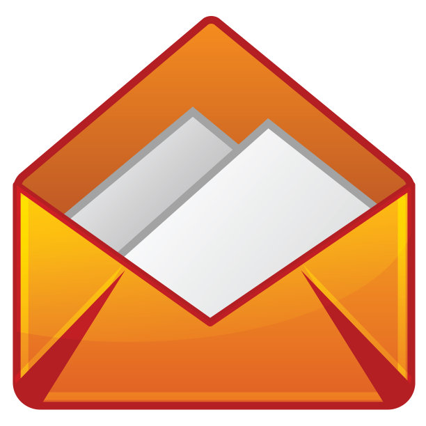 电子邮件图标，矢量插图图片下载