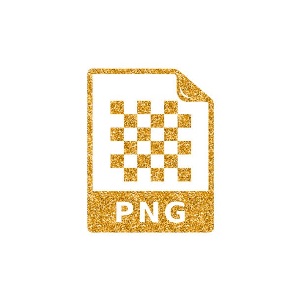 金色闪光图标-图像图片文件格式图片下载