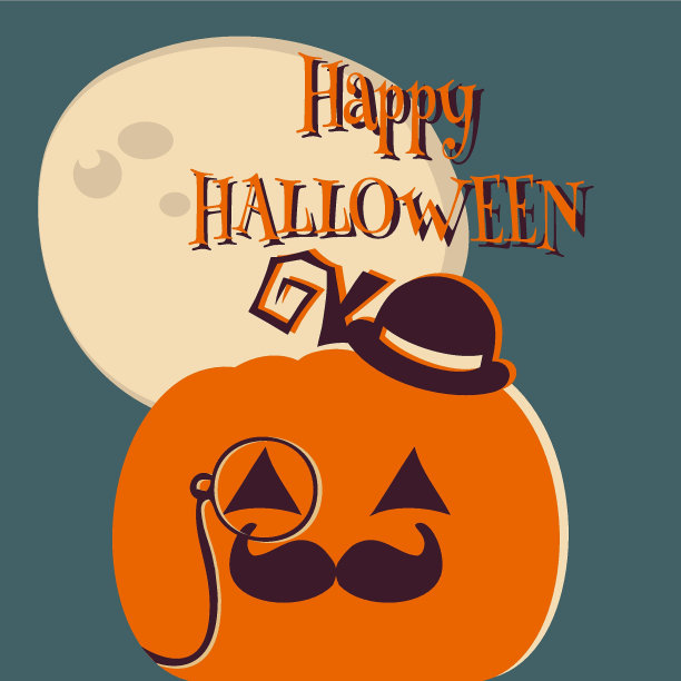 万圣节的南瓜图片下载