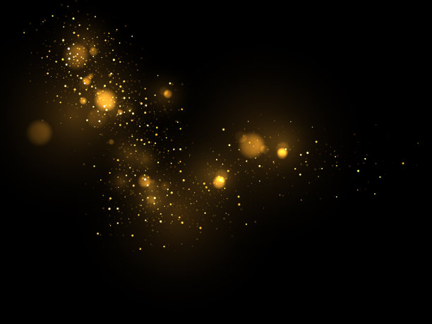 抽象的金色奢华背景素材图片