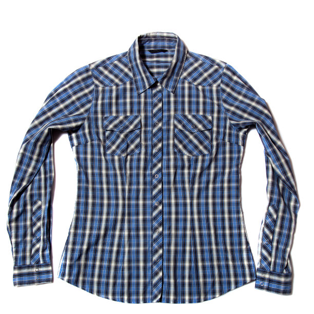 蓝色的男士衬衫图片下载