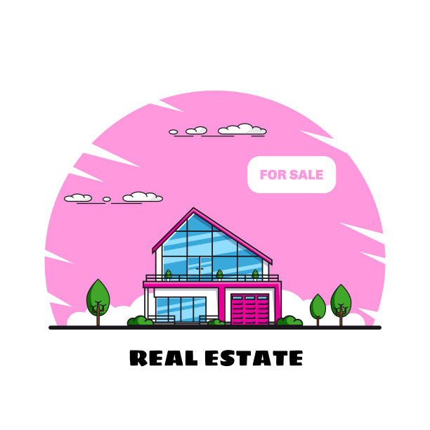 家庭的房子风景图片下载