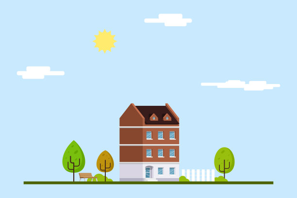 联排别墅,城市景观图片下载