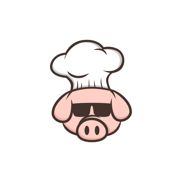 猪师傅猪肉培根主题卡通图片下载