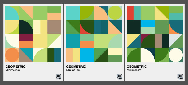 简单几何图案背景图片下载