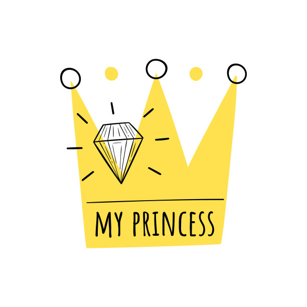 矢量插图的皇冠。斯堪的纳维亚的动机。卡通的背景。图片下载