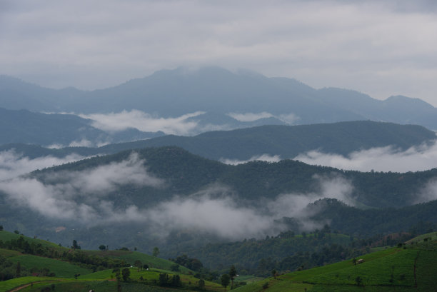 迷雾山层图片下载