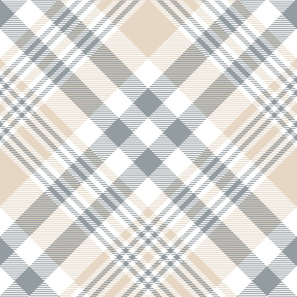 所有格子图案的灰色，米色和白色图片下载