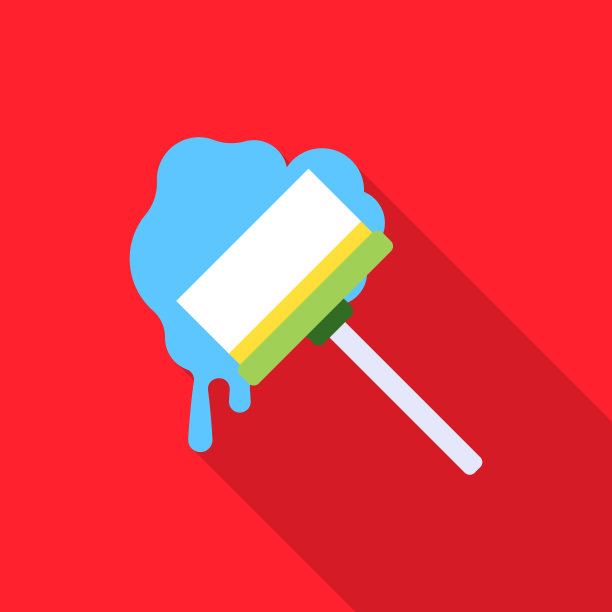 刮刀平图标。网页和移动设计的插图。图片下载