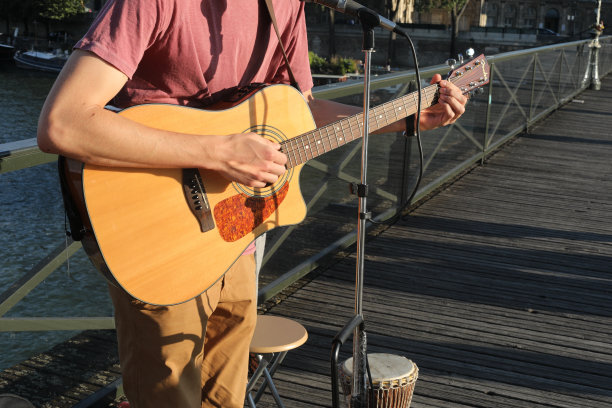 吉他手户外图片下载