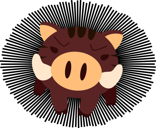 强大的野猪攻击图片下载