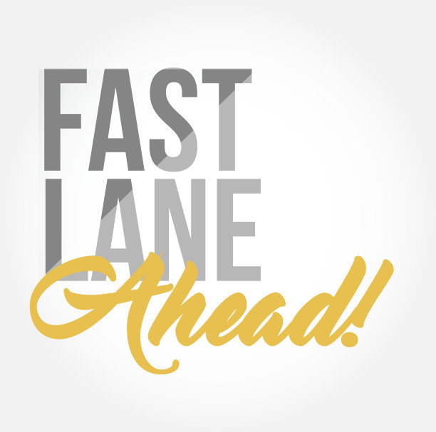 快车道前进时尚的印刷复制信息图片下载
