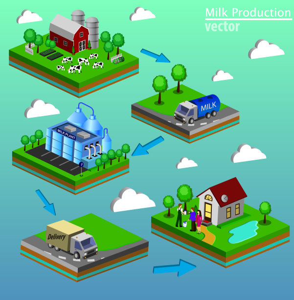 有机市场的概念。矢量插图的一个商店的有机蔬菜和水果。图片下载