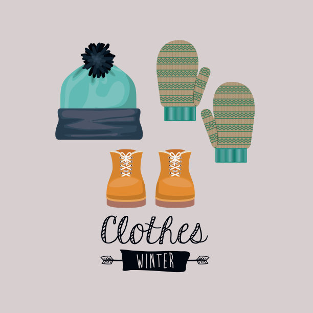 冬季服装设计图片下载