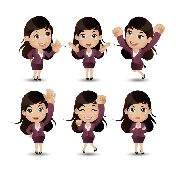 可爱的人——商人图片下载