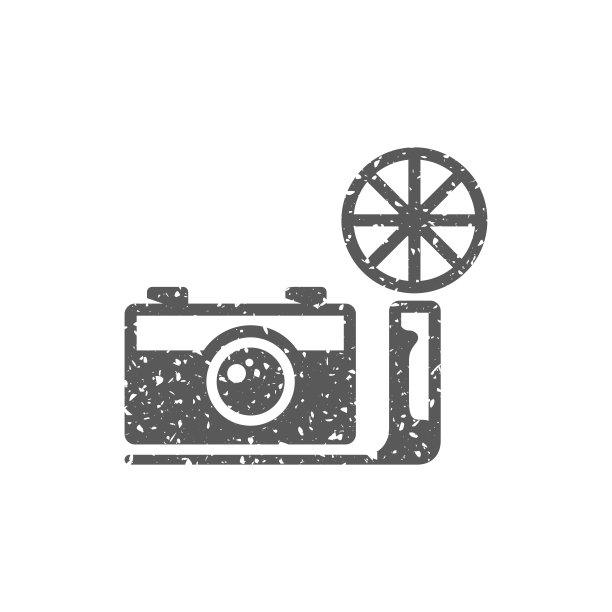复古相机Grunge风格图标图片下载
