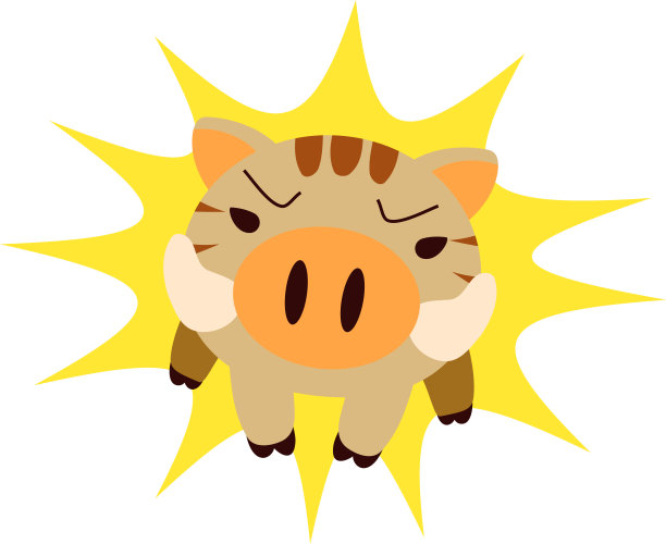 强大的野猪攻击图片下载