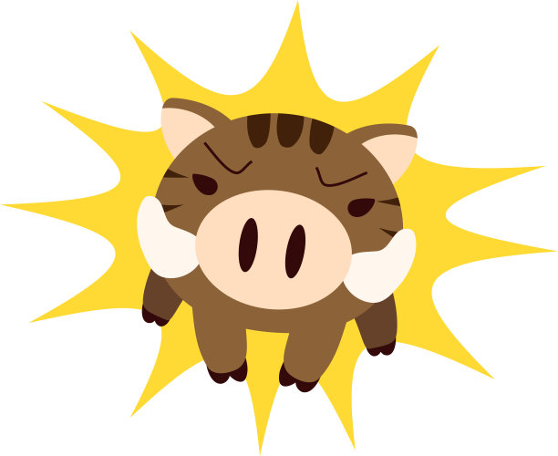 强大的野猪攻击图片下载