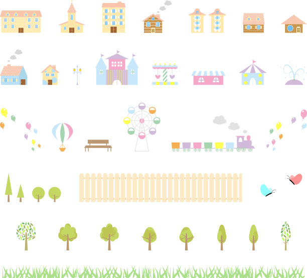 游乐园风光图片下载