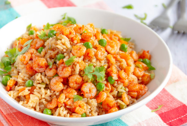 虾仁炒饭图片下载