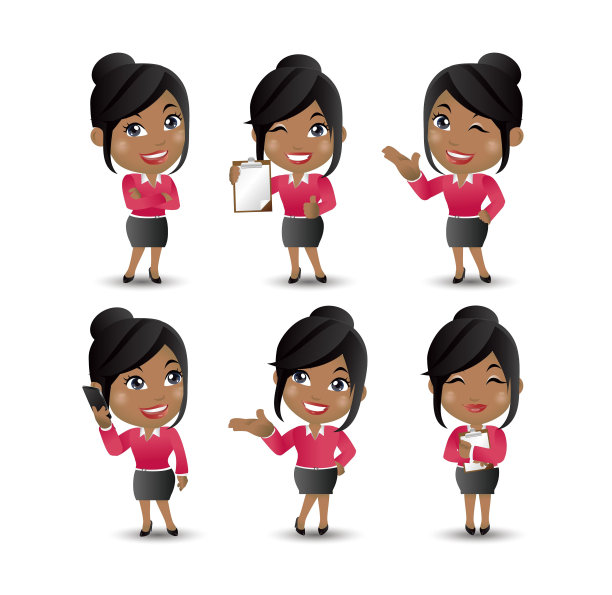 可爱的人——商人图片下载