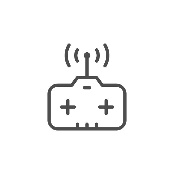 遥控玩具线条图标图片下载