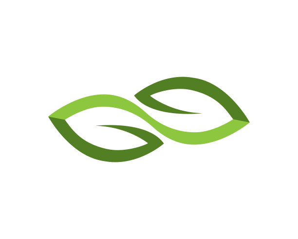 绿叶生态自然元素矢量图标图片下载