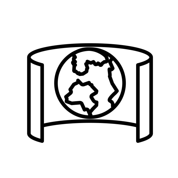 视场图标矢量孤立在白色背景，视场标志，线或线性标志，元素设计在轮廓风格图片下载