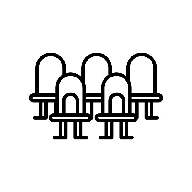 座椅图标矢量孤立在白色背景，座椅标志，线或线性标志，元素设计在轮廓风格图片下载