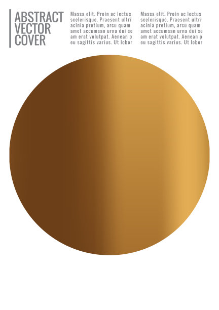 金封面设计模板。图片下载