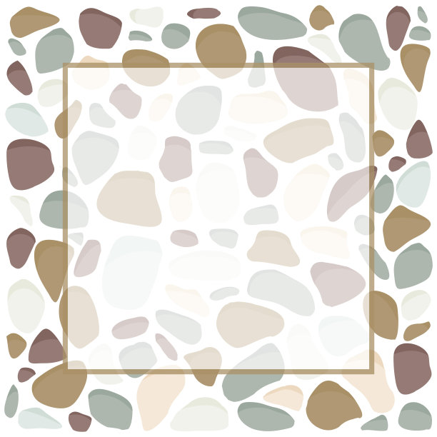 五彩缤纷的鹅卵石图片下载