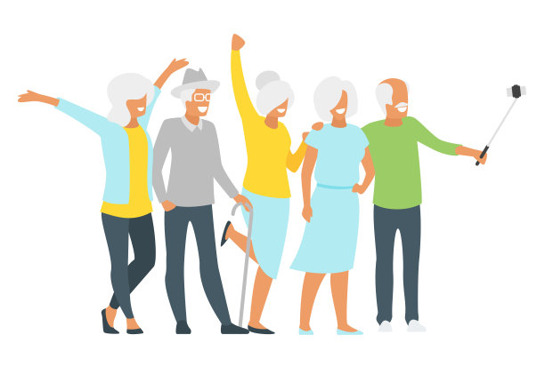 老年男女图片下载