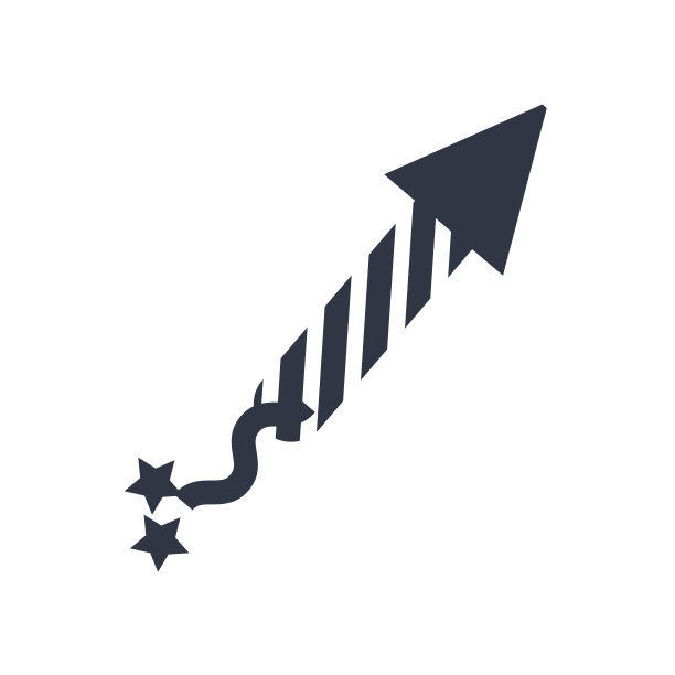 爆竹图标矢量标志和符号孤立在白色背景上，爆竹标志的概念图片下载