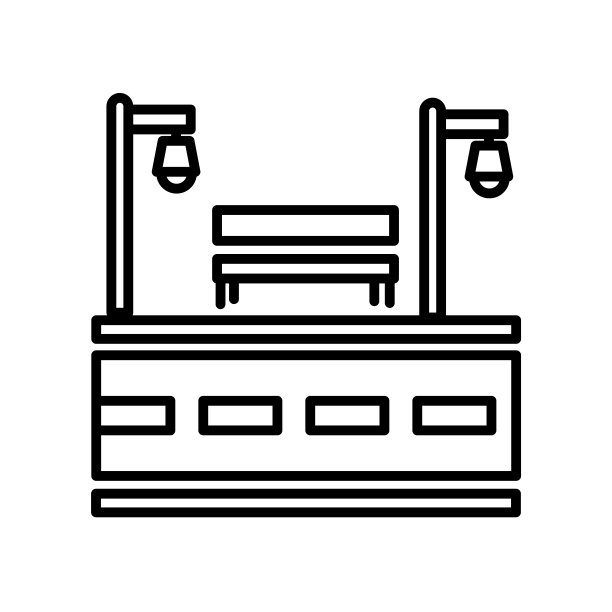 街道图标矢量孤立在白色背景，街道标志，线或线性标志，元素设计的轮廓风格图片下载