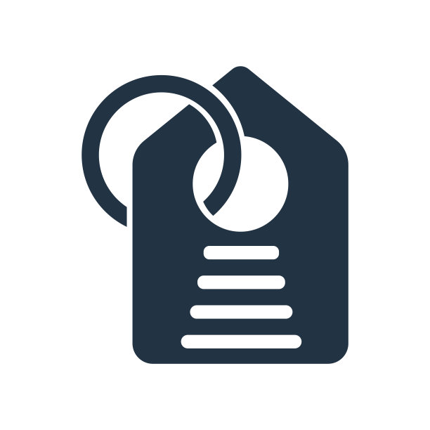 标签图标矢量隔离在白色背景，标签标志图片下载