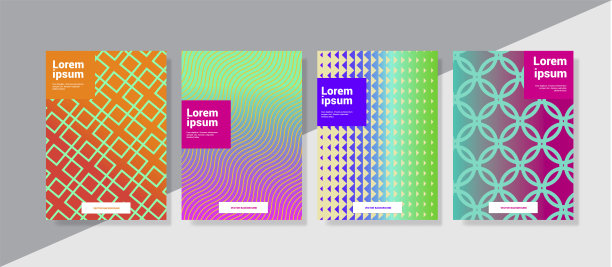 现代几何背景模板设计图片下载