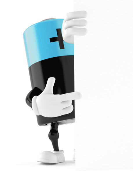 白板后面的电池字符图片下载