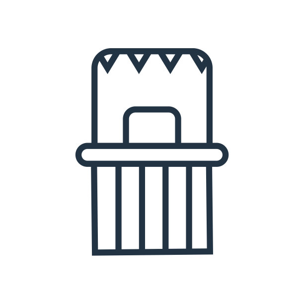 售票处图标矢量孤立在白色背景，售票处标志图片下载