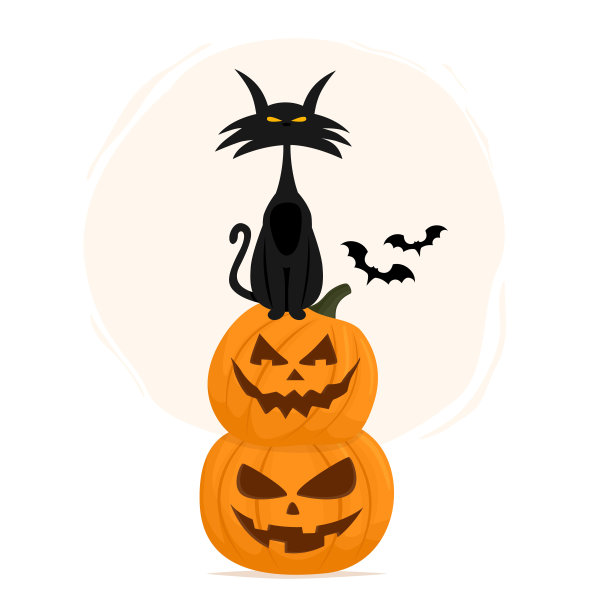 万圣节矢量图素材ID：322147788