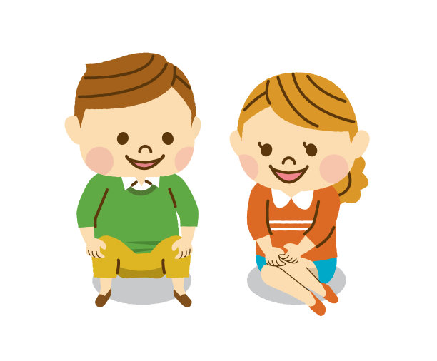 男性和女性交谈图片下载