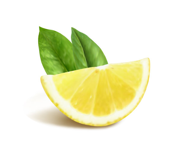 现实的向量柠檬图片下载