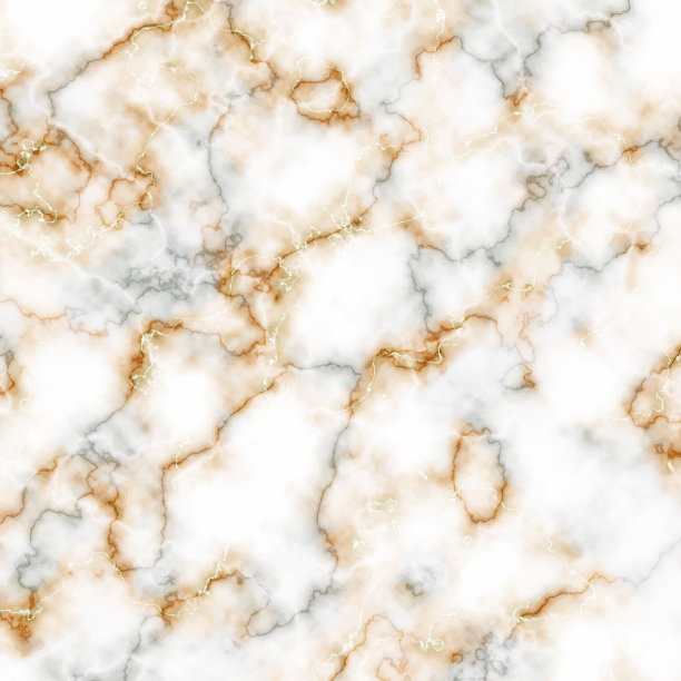 白色、灰色和金色的大理石纹理。向量的背景素材图片