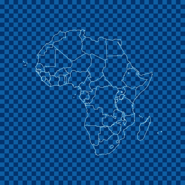 非洲地图图片下载