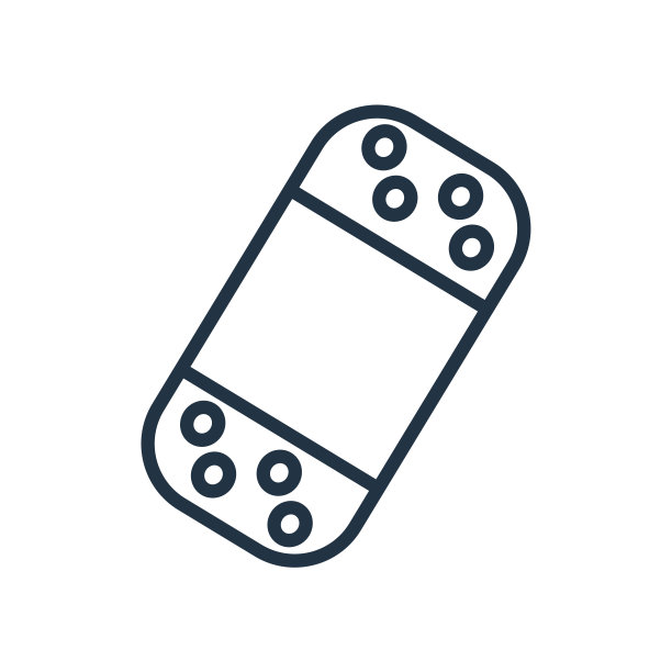 补丁图标矢量隔离在白色背景，补丁标志图片下载