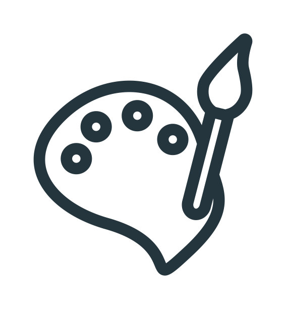 绘制图标矢量符号和符号隔离在白色背景上图片下载