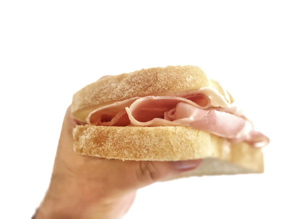 烘烤火腿三明治图片下载