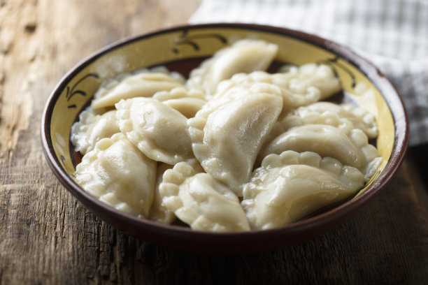 自制的饺子素材图片