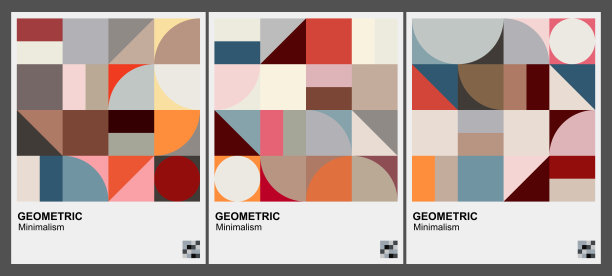 简单几何图案背景图片下载