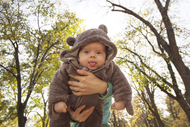 秋天宝宝的风格图片下载