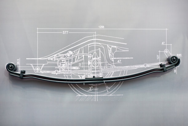 汽车弹簧悬挂及牵引图片下载